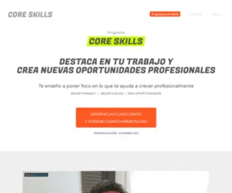 Coreskills.es(Programa Core Skills) Screenshot