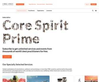 Corespirit.com(Core Spirit) Screenshot