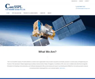 Coresspl.com(Core Scientific Systems Private Limited) Screenshot
