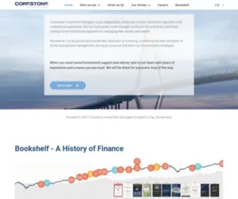 Corestone.ch(Corestone Investment Managers AG) Screenshot