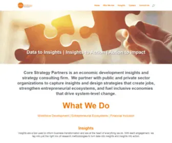 Corestrategypartners.com(Core Strategy Partners) Screenshot