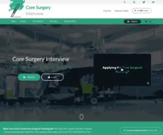 Coresurgeryinterview.com(Core Surgery Interview Questions) Screenshot