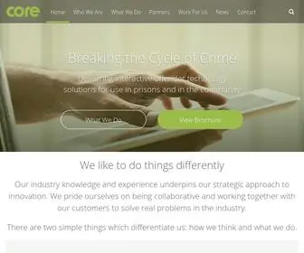 Coresystems.biz(Core Systems) Screenshot