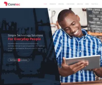 Coretecafrica.com(SACCO Management System) Screenshot
