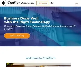 Coretech.us(IT Services and IT Support Omaha) Screenshot