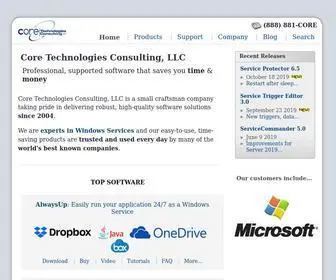 Coretechnologies.com(Core Technologies Consulting) Screenshot
