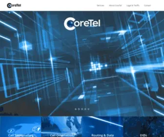 Coretel.net(Welcome) Screenshot