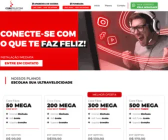 Coretelecom.com.br(Core Telecom) Screenshot