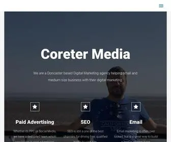 Coretermedia.com(Digital Marketing Services) Screenshot