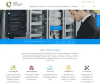 Coretp.com.au(Hosting Solutions) Screenshot