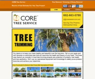 Coretreeservice.com((Phoenix, AZ) CORE) Screenshot