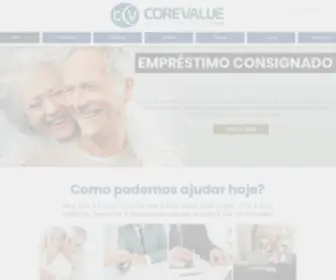 Corevalue.com.br(Crédito consignado com as menores taxas do mercado) Screenshot