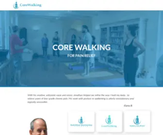 Corewalking.com(Home) Screenshot
