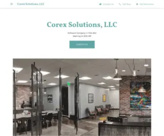 Corex-Solutions.com(Corex Solutions) Screenshot