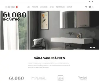 Corex.se(Corex AB) Screenshot