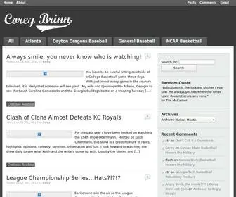 Coreybrinn.com(Corey Brinn dot Com ) Screenshot