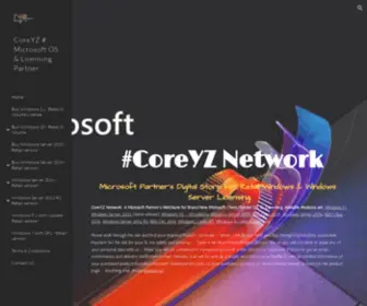 Coreyz.com(CoreYZ Network) Screenshot