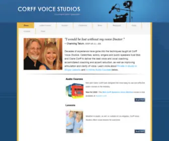 CorffVoice.com(Celebrity Vocal Coach Bob Corff) Screenshot