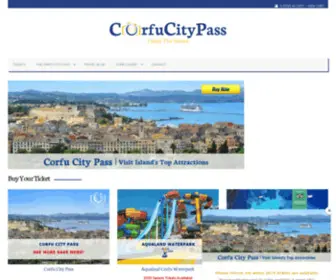 Corfucitypass.com(Things to do in Corfu) Screenshot