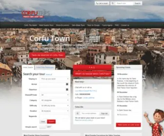 Corfutrips.com(Corfu) Screenshot