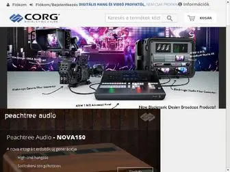Corg Computer HANG ÉS VIDEÓ