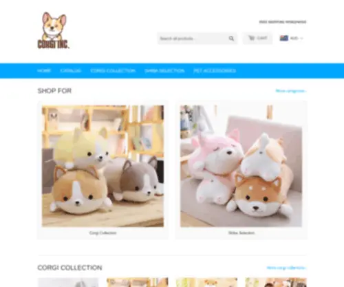 Corgi-INC.com(Corgi INC) Screenshot