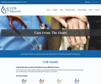 Corhealthservices.com(COR Health) Screenshot