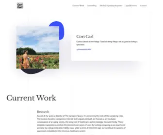Coricarl.com(Cori Carl) Screenshot