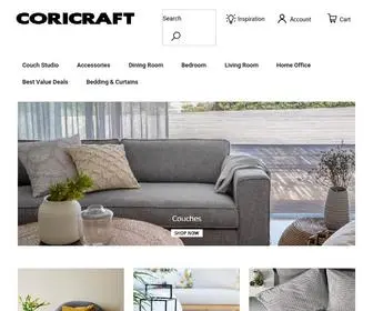 Coricraft.co.za(Stylish Furniture & Homeware for Sale Online) Screenshot