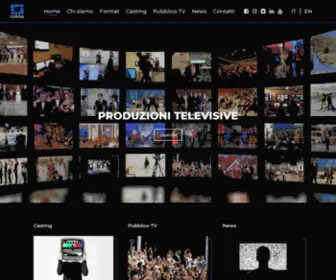 Corimaproduzioni.com(Corìma è una società di Produzioni Televisive che si occupa di) Screenshot