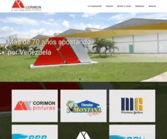 Corimon.com(Corimon y sus empresas filiares) Screenshot