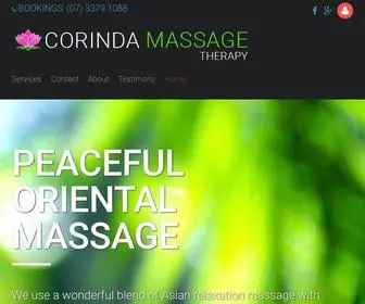 Corindamassagetherapy.com(Corinda Massage Therapy) Screenshot