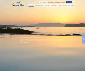 Corinna.gr(Corinna Mare Hotel) Screenshot