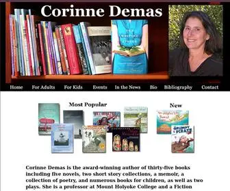 Corinnedemas.com(Corinne Demas) Screenshot