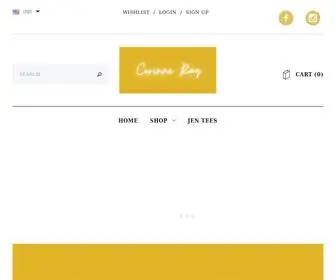 Corinneray.org(Corinne Ray) Screenshot