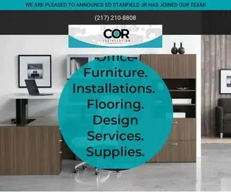 Corinstallation.com(Office Furniture Installation) Screenshot
