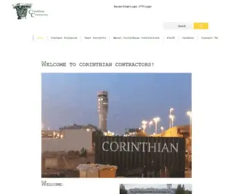 Corinthiancontractors.com(Corinthian Contractors) Screenshot