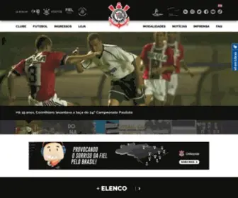 Corinthians.com.br(Sport Club Corinthians Paulista) Screenshot