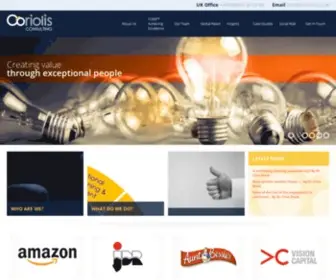 Coriolis.co.uk(Coriolis Consulting) Screenshot