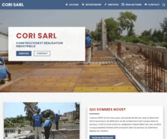 Corisarl.com(CORI Sarl) Screenshot