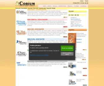 Corium.si(Corium d.o.o) Screenshot