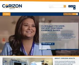 Corizonhealth.com(Corizon Correctional Healthcare) Screenshot
