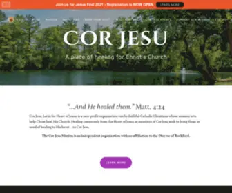 Corjesumission.org(Cor Jesu) Screenshot