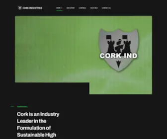 Corkind.com(Cork Industries) Screenshot