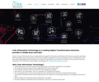 Corkinfotech.com(Cork Information Technology) Screenshot