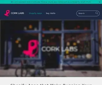 Corklabs.com(Cork Labs Shopify Apps) Screenshot