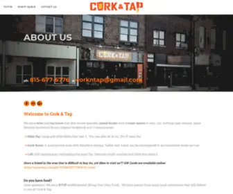 Corkntap.com(CORK & TAP) Screenshot