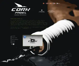 Corkpadel.pt(CORK PADEL) Screenshot