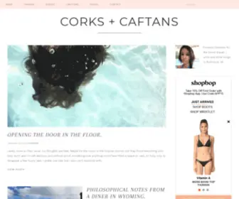 Corksandcaftans.com(A writer in Richmond) Screenshot