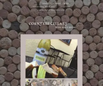 Corktreecellars.com(Corktree Cellars) Screenshot